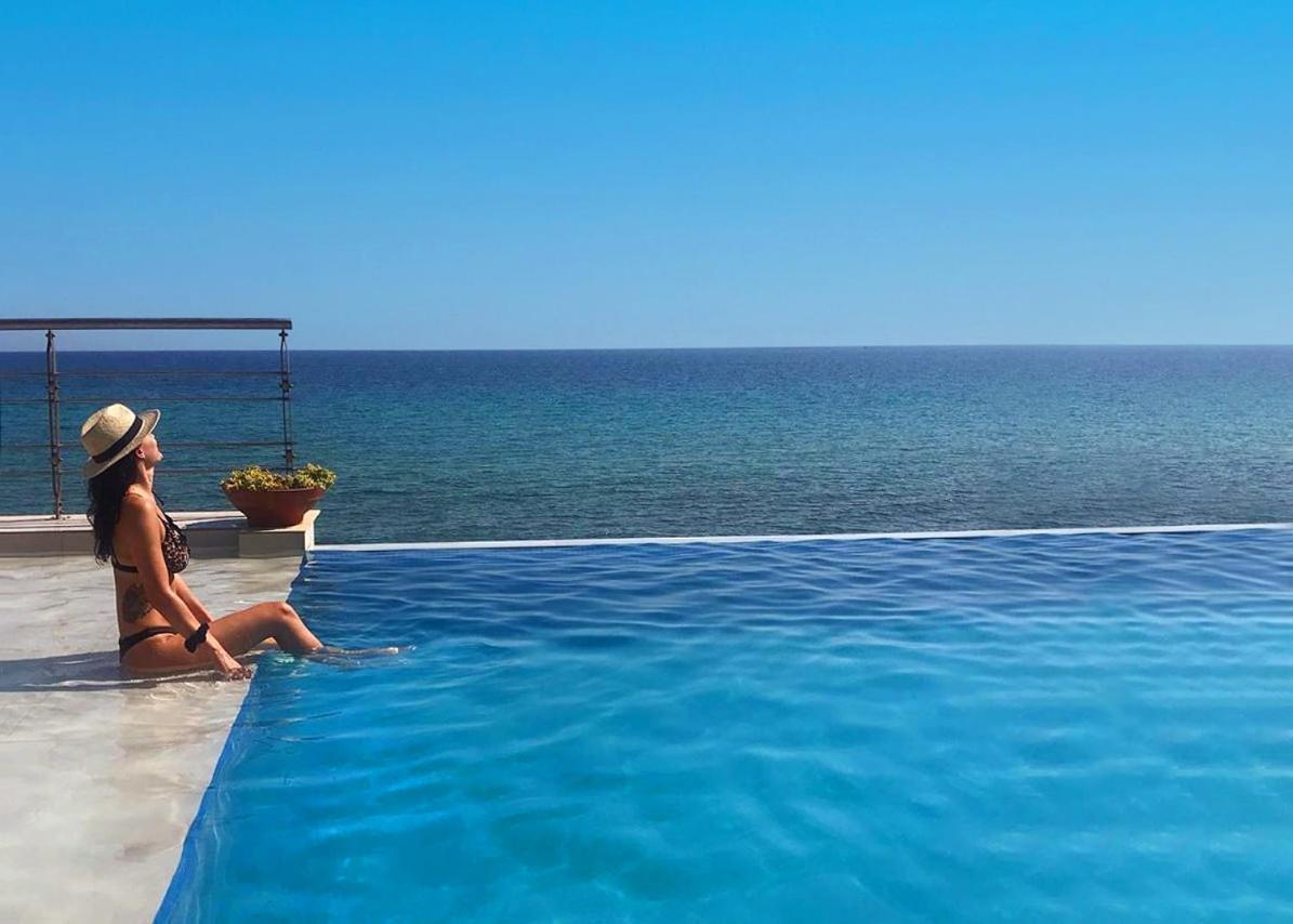 Tsamis Zante Suites (Adults Only) Psarou (Zakynthos) Exterior foto Infinity pool