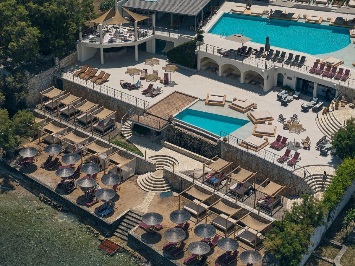 Tsamis Zante Suites (Adults Only) Psarou (Zakynthos) Exterior foto Aerial view of the hotel