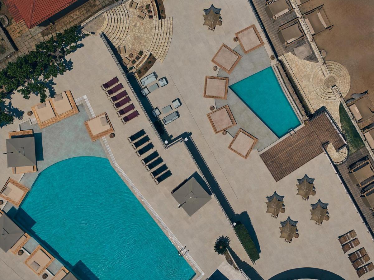 Tsamis Zante Suites (Adults Only) Psarou (Zakynthos) Exterior foto Aerial view of the hotel