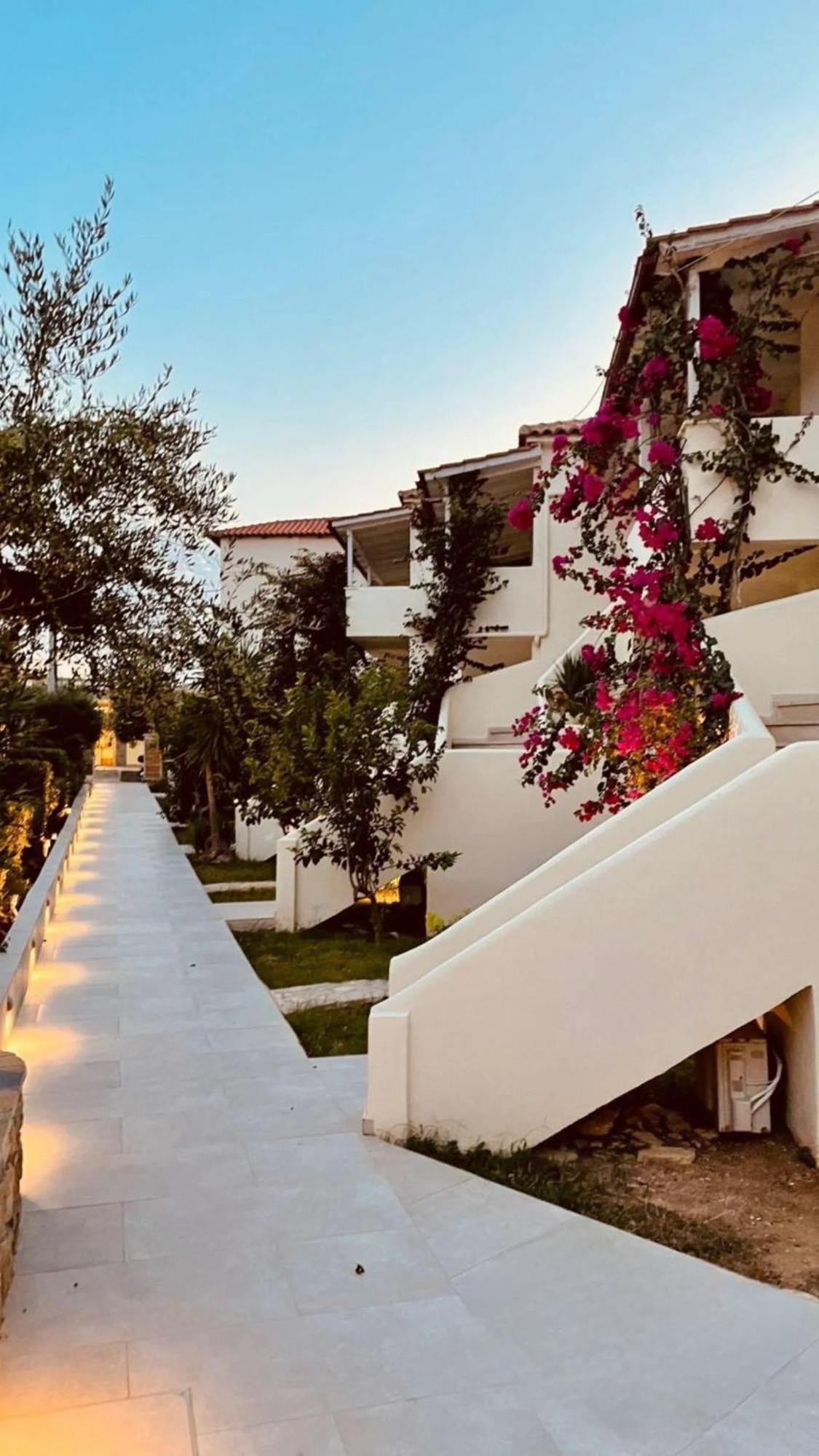 Tsamis Zante Suites (Adults Only) Psarou (Zakynthos) Exterior foto The hotel's main walkway